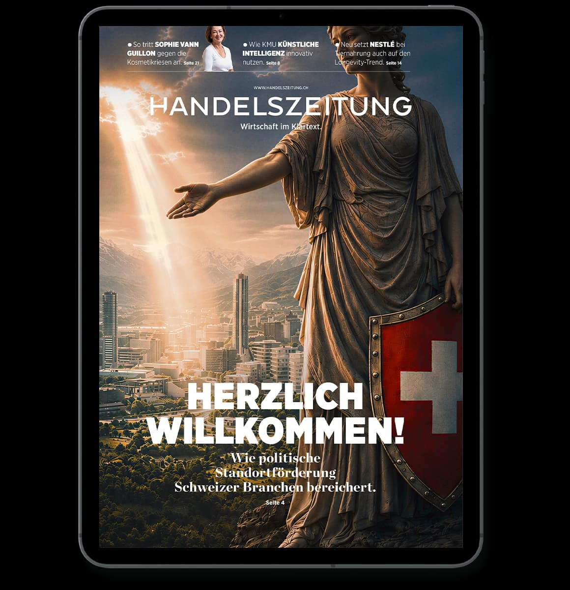 Handelszeitung | E Paper Produkt Teaser