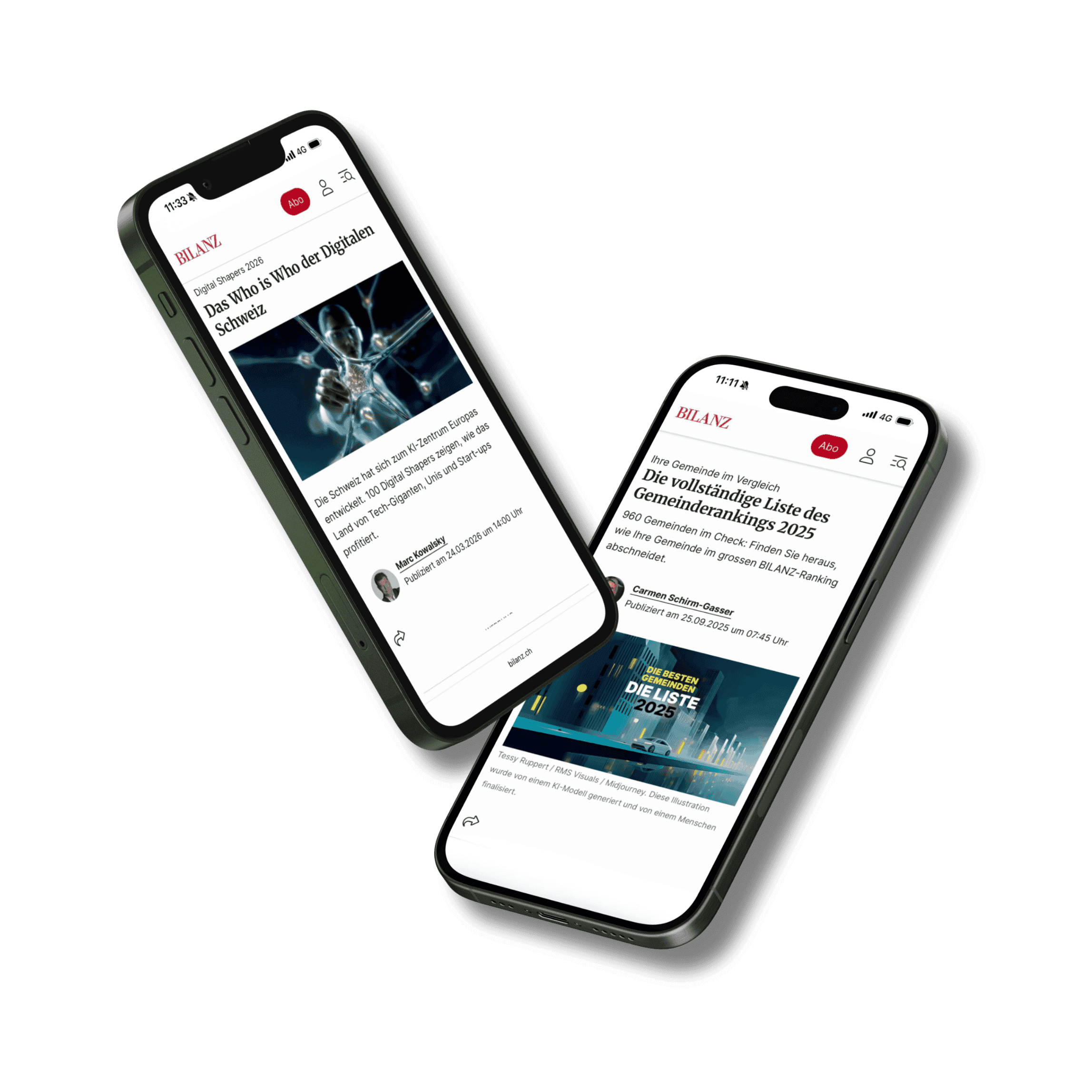Bilanz Digital (2) <h2>Ihre Vorteile</h2>
<p>Im Business-Abo inbegriffen sind:</p>
<ul>
<li>gedruckte Ausgaben der Handelszeitung portofrei geliefert</li>
<li>Wirtschaftsinformationen aus einer Hand: <strong>Unlimitierter Zugriff</strong> auf alle Premium- Inhalte von <strong>Handelszeitung</strong> und <strong>BILANZ</strong> auf bilanz.ch</li>
<li>Inhalte der führenden Wirtschaftspublikation <strong>Handelszeitung </strong></li>
<li>Handelszeitung E-Paper</li>
</ul>